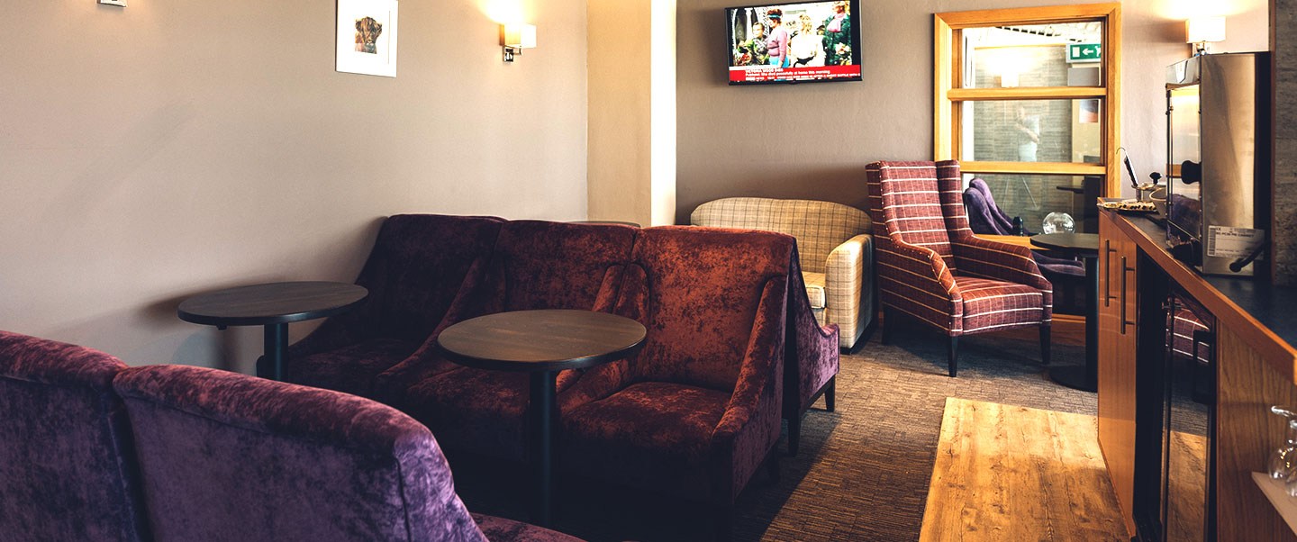 Aspire Lounge — seating area