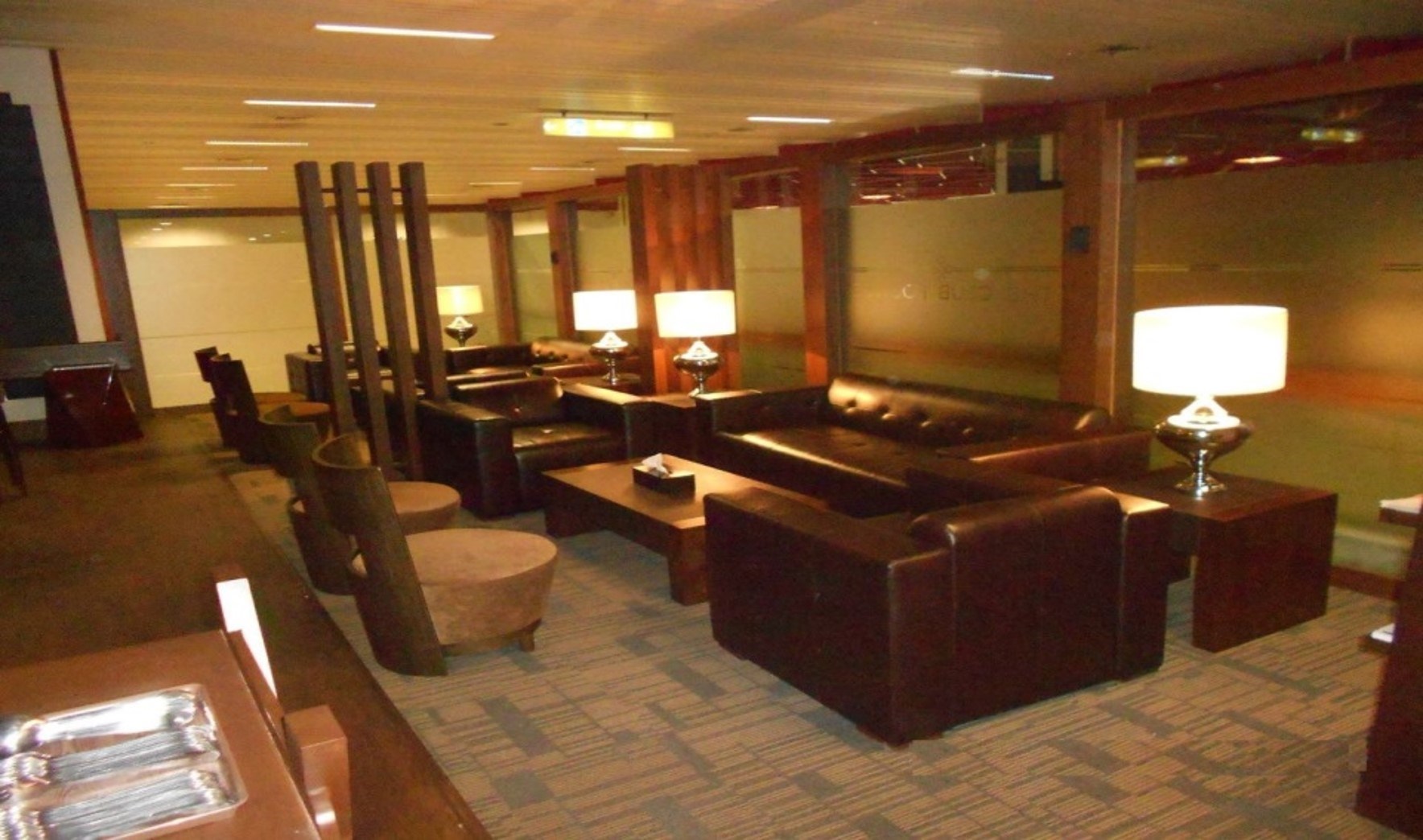The Club Lounge — food & bar