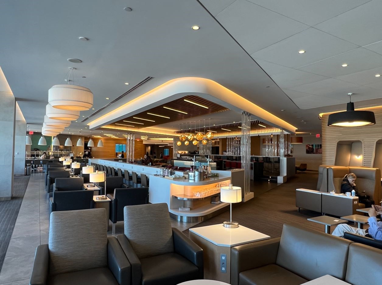 British Airways and American Airlines Chelsea Lounge