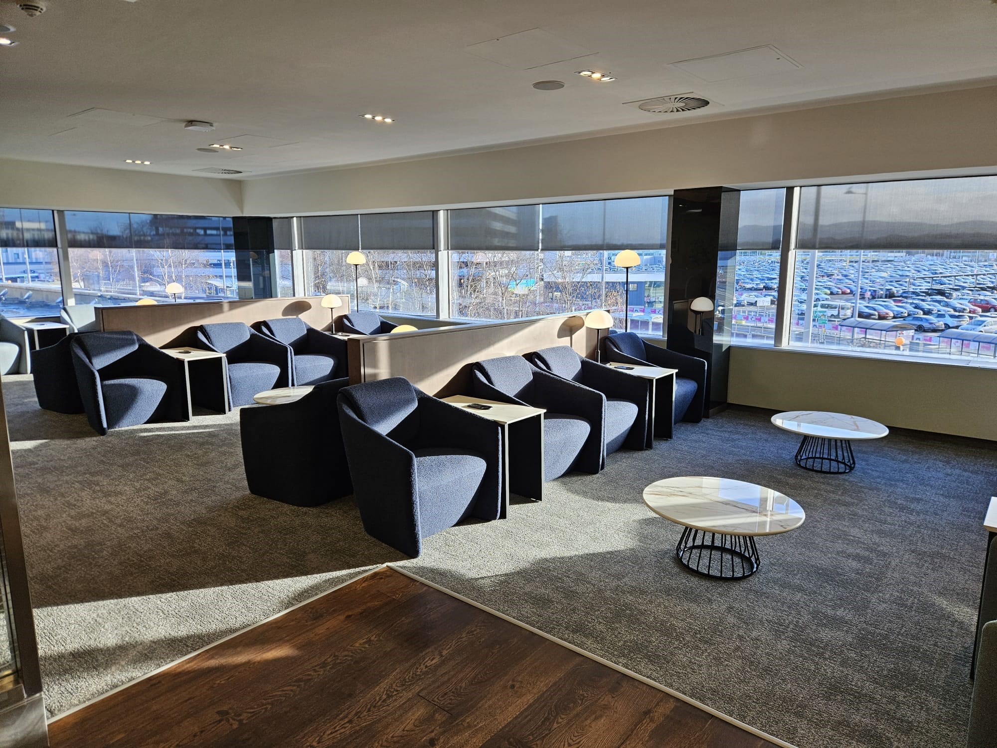 British Airways Lounge — seating area