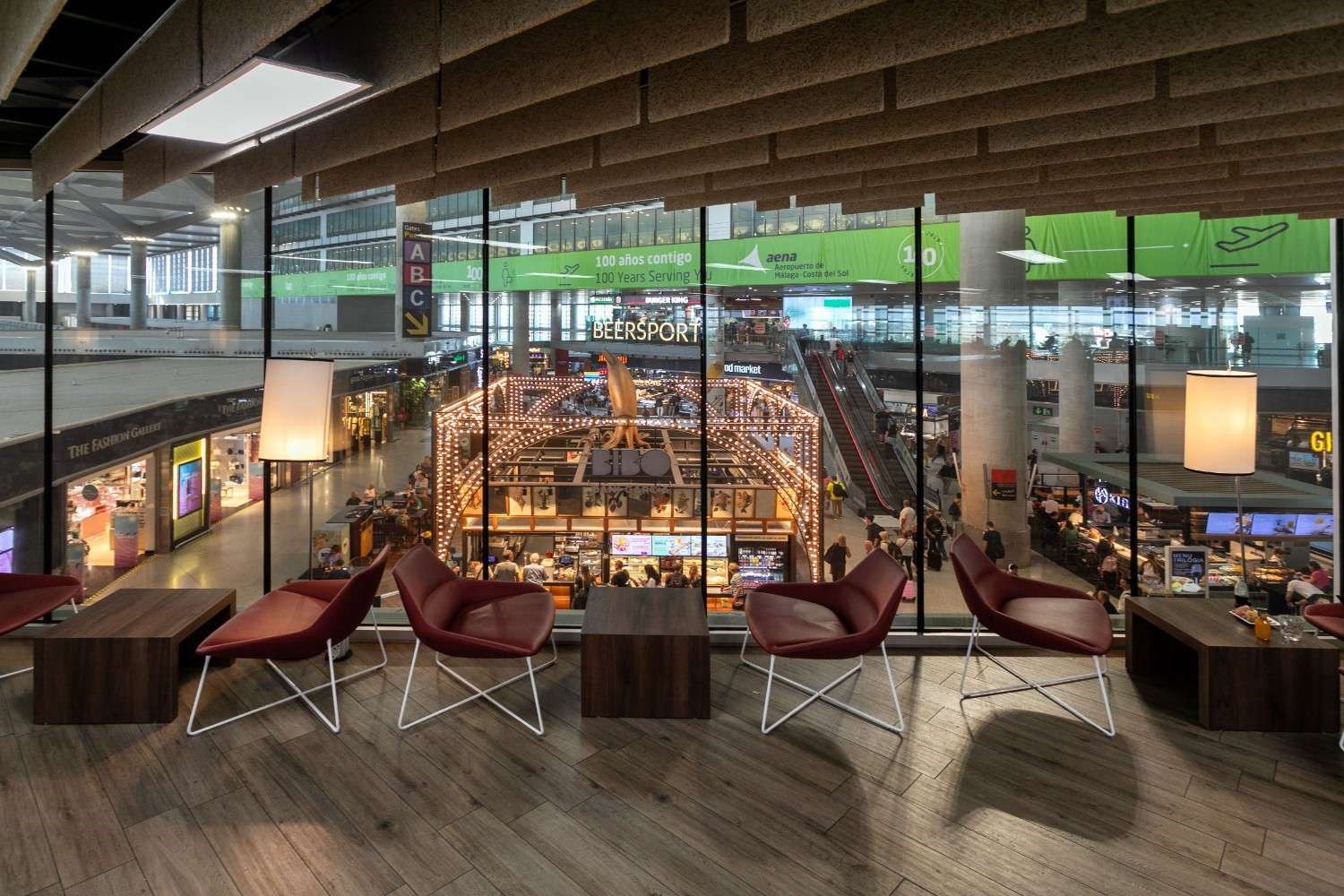 Malaga Lounge — seating area