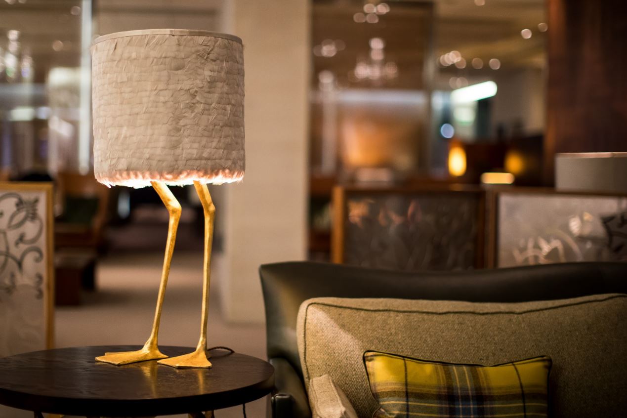 British Airways Concorde Room — food & bar
