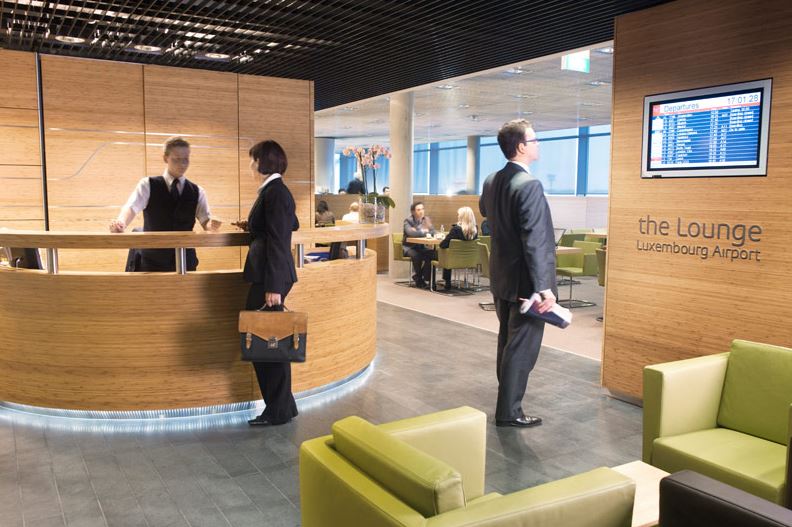 The Lounge by Luxair — food & bar