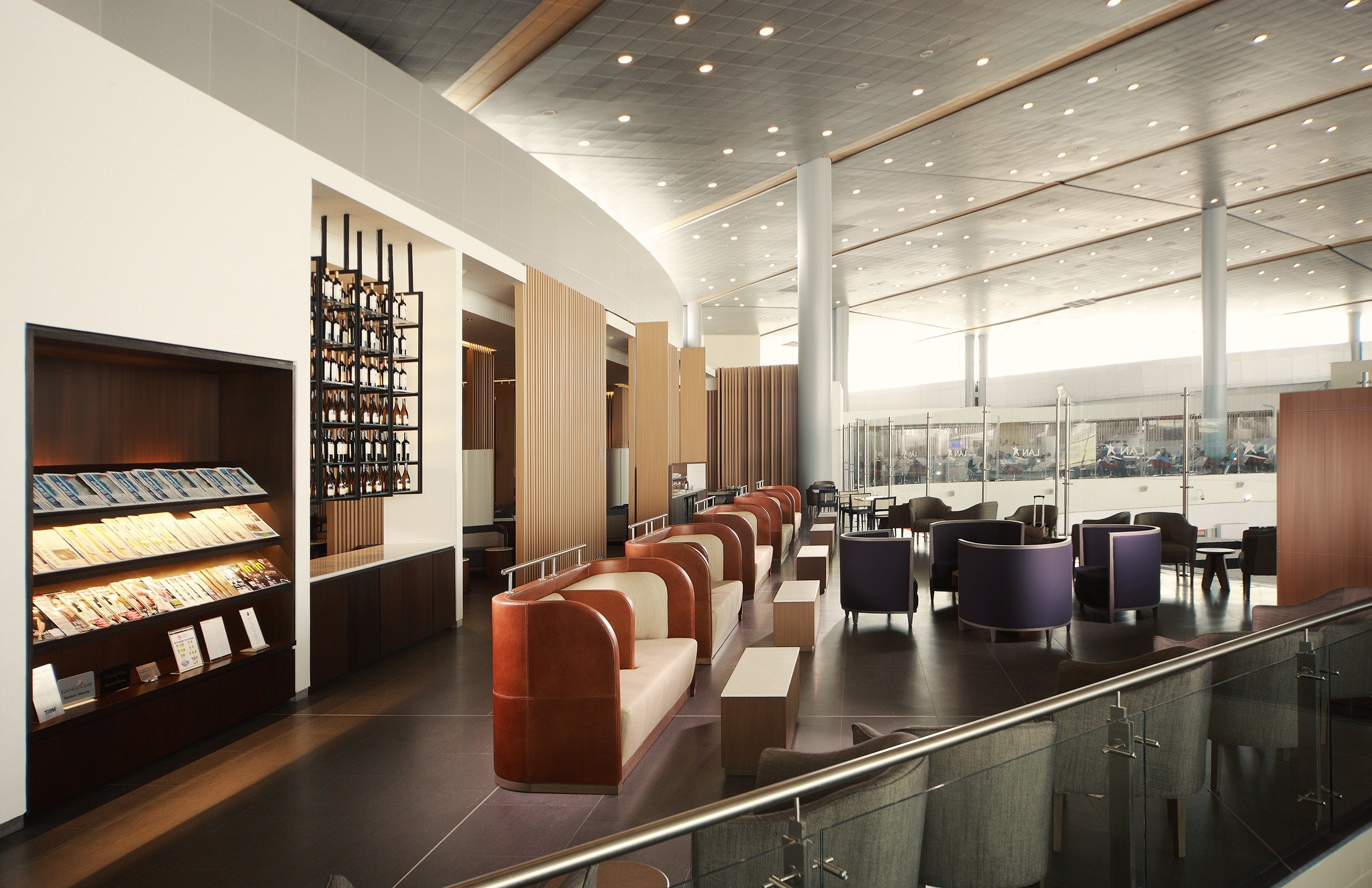 LATAM VIP Lounge — food & bar