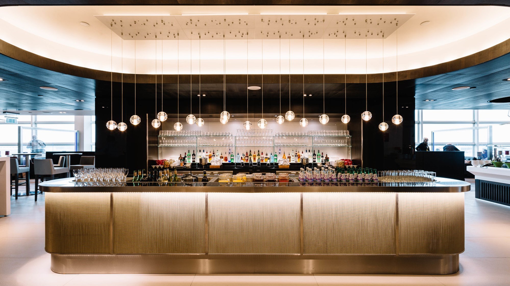 British Airways First and Club Lounge — seating area
