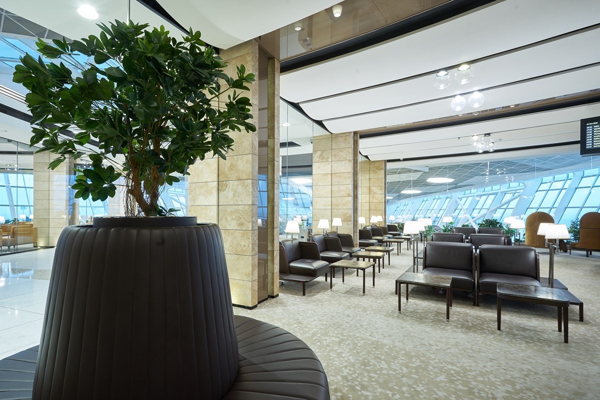 VIP Service Group Business Class Lounge — seating area